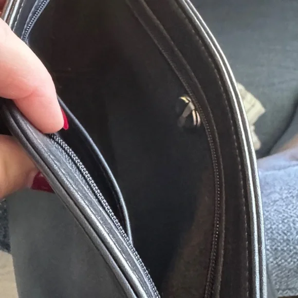 Vintage 9154 Demi Turnlock Coach Black Leather Crossbody Bag - Picture 10 of 11